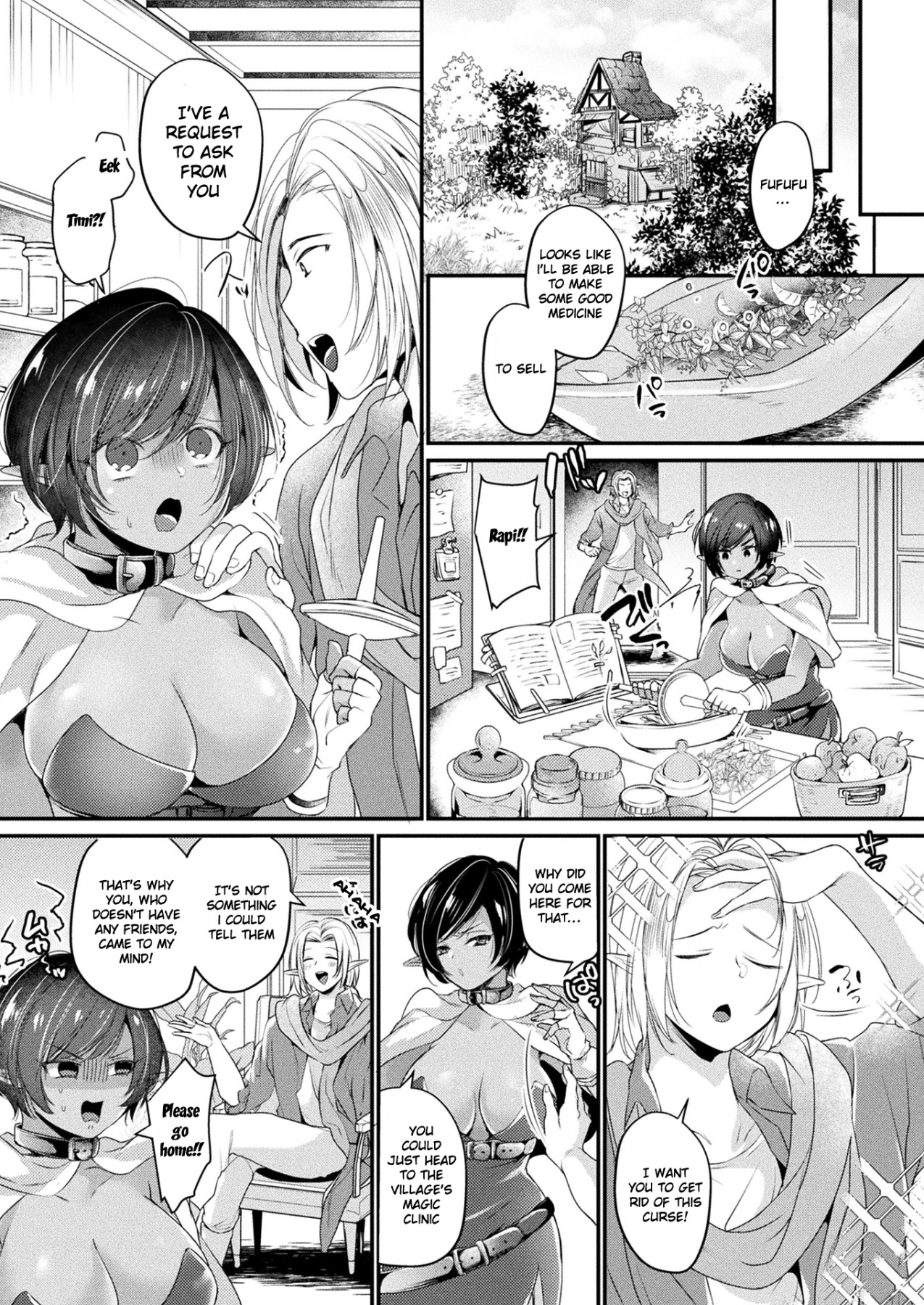 Hentai Manga Comic-Heal Me Dark Elf Chan-Read-2